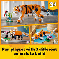 LEGO CREATOR 3 EN 1 - TIGRE MAGESTUOSO