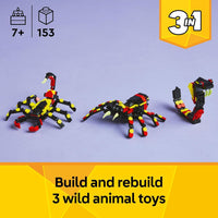 LEGO CREATOR 3 EN 1 - ARAÑA SORPRENDENTE