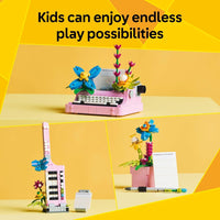 LEGO CREATOR 3 EN 1 - MÁQUINA DE ESCRIBIR CON FLORES