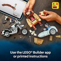 LEGO HARRY POTTER ESCAPADA EN LA MOTOCICLETA DE HAGRID
