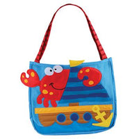 Bolso de playa infantil C/Juguetes y red - Cangrejo