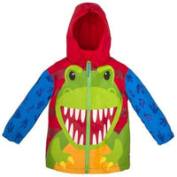 Campera impermeable Stephen Joseph- dinosaurio2