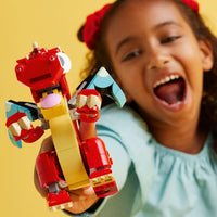 Bloques Lego Creator 3 En 1: DRAGÓN ROJO