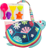 Bolso de Playa infantil C/Juguetes y red - TORTUGA