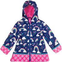 Campera impermeable Stephen Joseph- arco iris