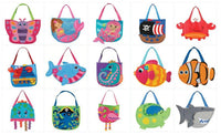 Bolso de Playa infantil C/Juguetes y red - Flamenco