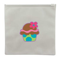 2 Bolsas Reutilizables Cierre - Cupcake