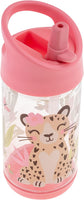 BOTELLA VASO ESCOLAR CON PICO ANTIDERRAME STEPHEN JOSEPH- LEOPARDO