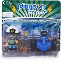 PINYPON ACTION POLICIA C/SEGWAY Y MASCOTA